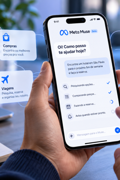 Meta Muse: agente pessoal de IA que compra, negocia e executa tarefas